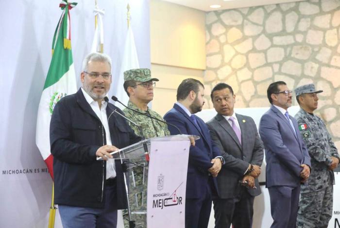 Michoacán con 63% menos víctimas de homicidio doloso; tendencia sigue a la baja: Bedolla