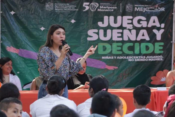 Michoacán consolida reducción del 29 % en embarazo adolescente: Seimujer