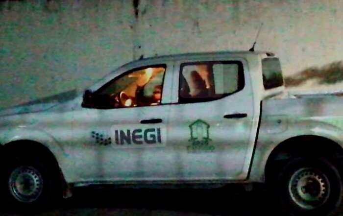 #Michoacán | FGR investiga robo de camioneta del INEGI en Tiripetío