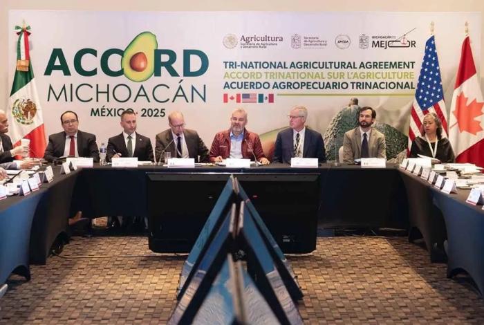 Michoacán fortalece su papel agrícola en el nuevo Acuerdo Agropecuario Trinacional del T-MEC: Bedolla
