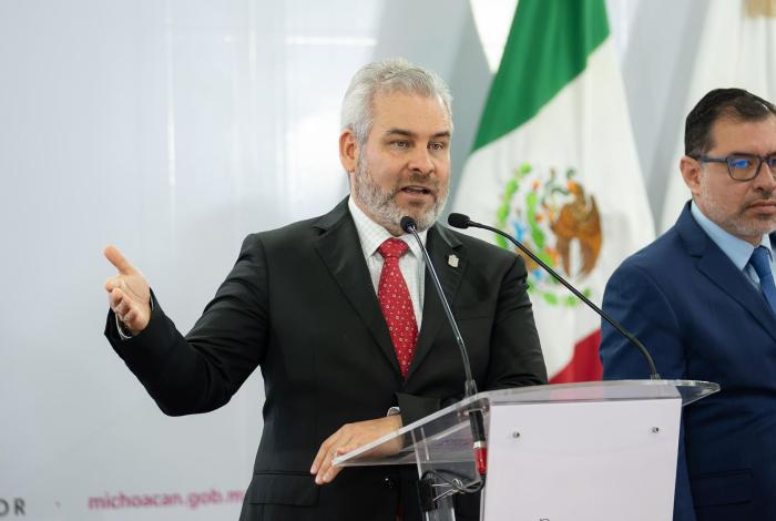 Michoacán fuera de la quiebra técnica, asegura Bedolla