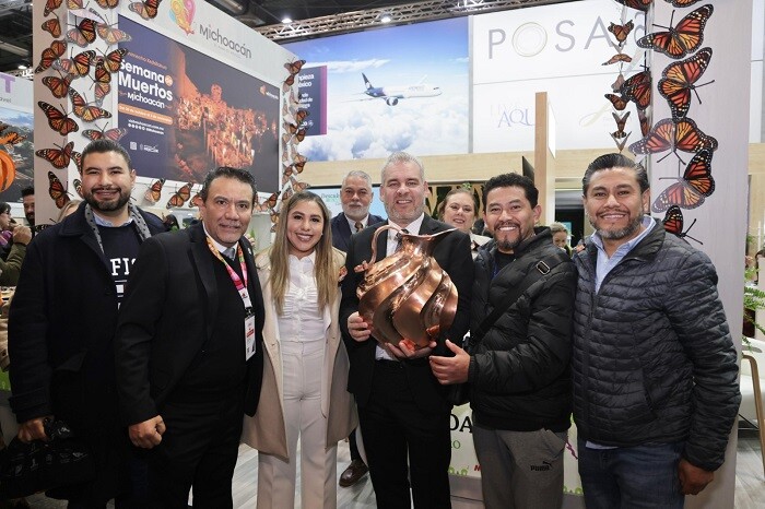 Michoacán presume en la Fitur de Madrid su riqueza cultural y natural