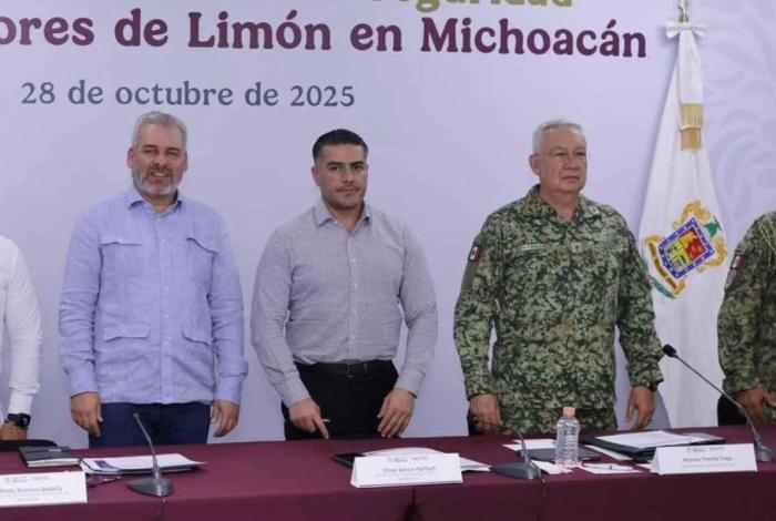 Michoacán refuerza su seguridad con llegada de Harfuch y Trevilla: Bedolla