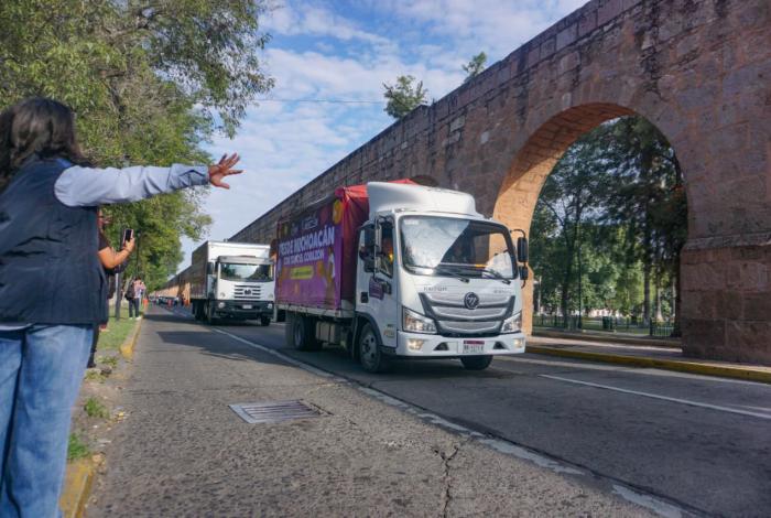 Michoacán se solidariza con damnificados por lluvias