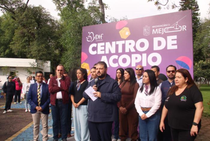 Michoacán se suma al apoyo de los estados afectados por las lluvias: Segob