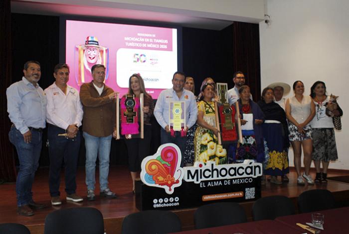 Michoacán sobresale en el Tianguis Turístico de México 2026