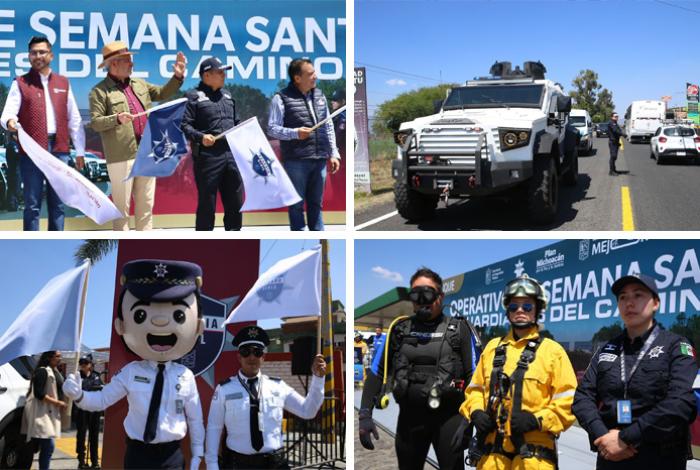 Michoacán te espera con carreteras seguras; Bedolla arranca operativo de Semana Santa 2026