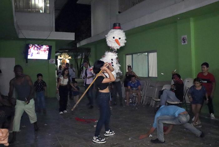 Migrantes en frontera norte y sur de México celebran Navidad en medio de la incertidumbre