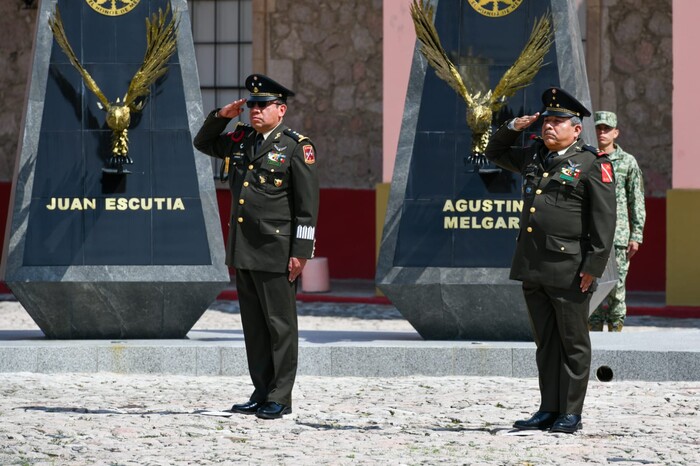 Miguel Ángel Nájera toma posesión como Coronel de Infantería