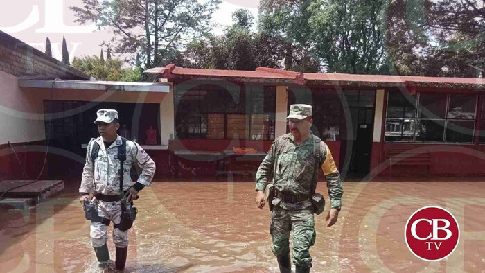 Militares auxiliar a Morelianos afectados por lluvia