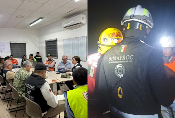 Mineros en Sinaloa: Suman 160 horas de búsqueda en condiciones extremas