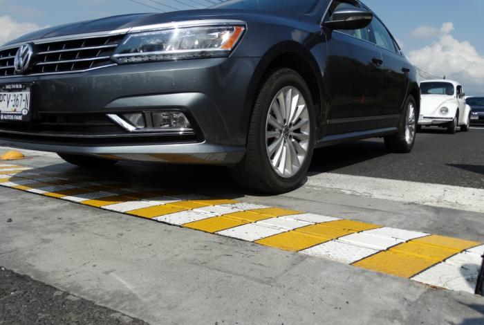 Mínimo, mil pesos de multa por instalar reductores de velocidad sin permiso