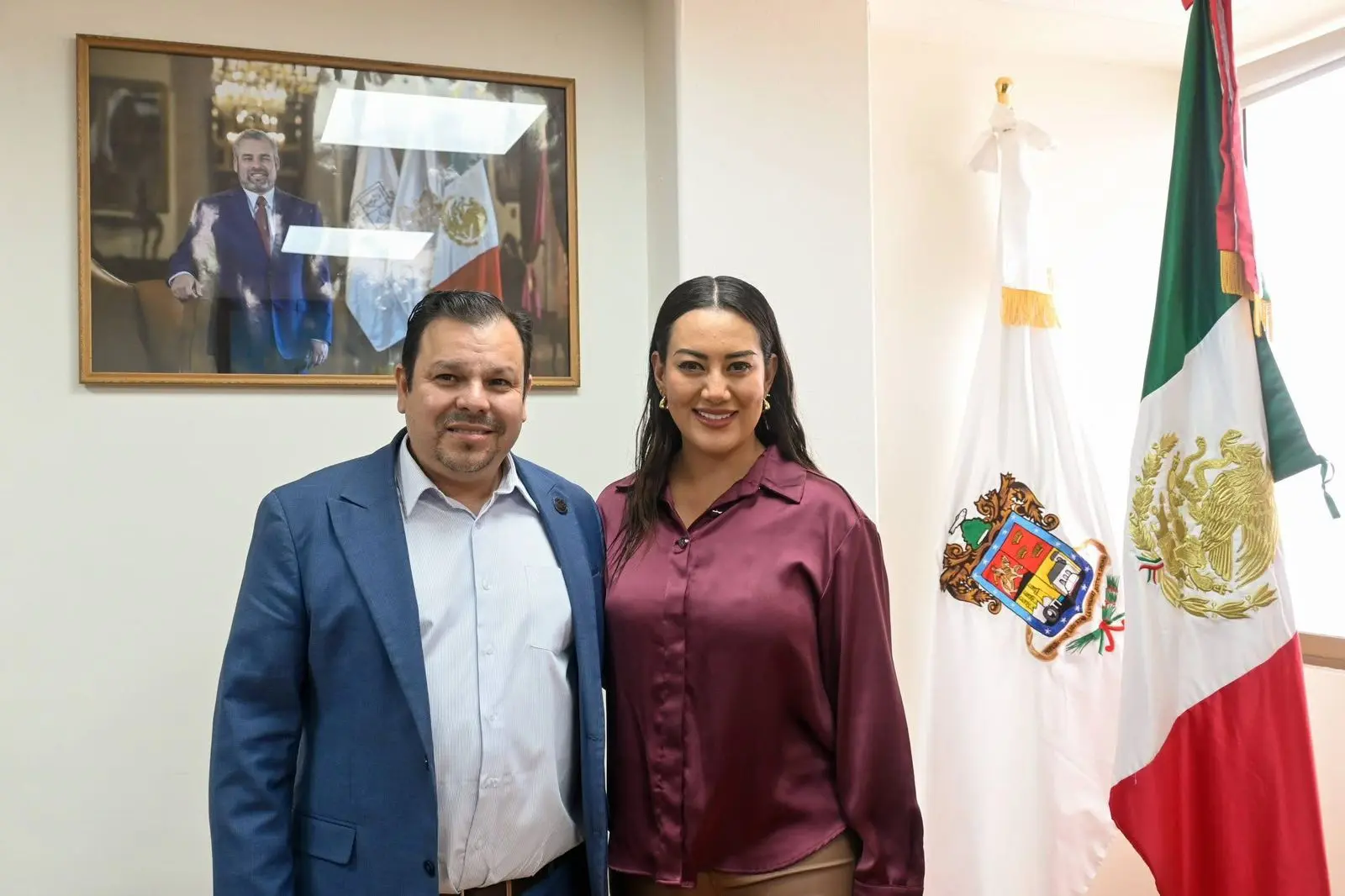 Mónica Valdez gestiona la instalación de oficina de Conciliación Laboral en Zacapu