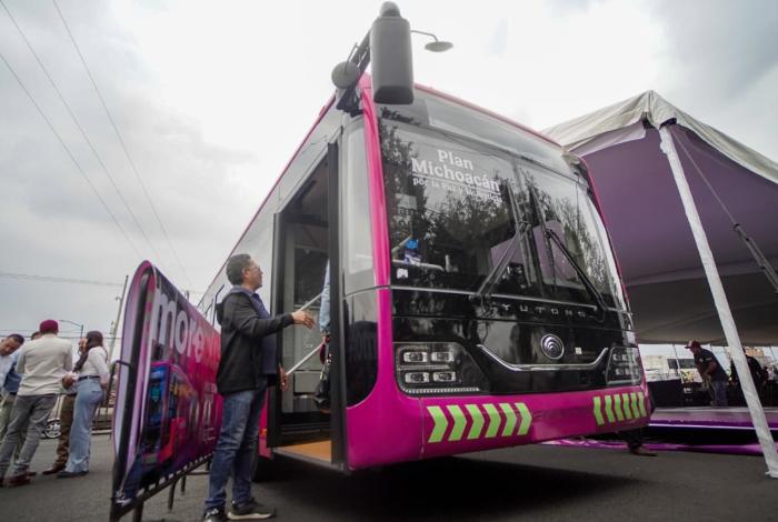 Morebús inaugura nueva etapa del transporte público en Morelia