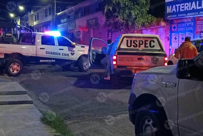 Morelia comienza su viernes santo con un hom1cidio en la Nicolás Romero