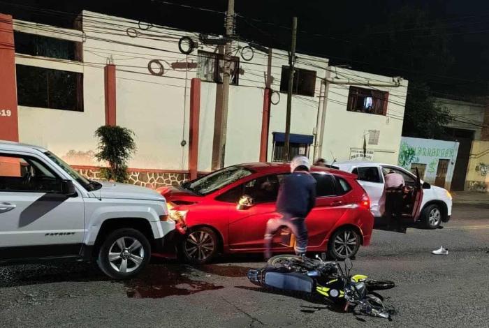Morelia: fuerte accidente automovilístico deja al menos