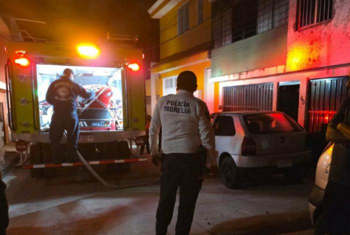 Morelia: Incendio en domicilio en la Margarita Maza de Juárez, habría sido provocado