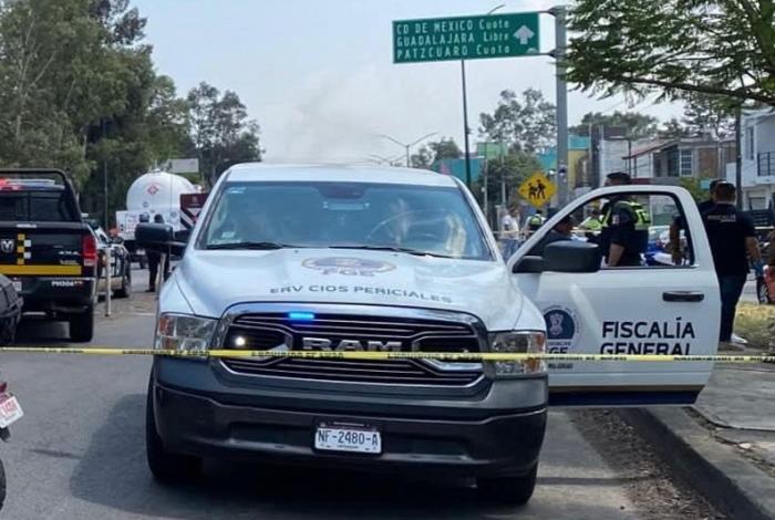 Morelia: Muere motociclista al chocar contra camión de carga