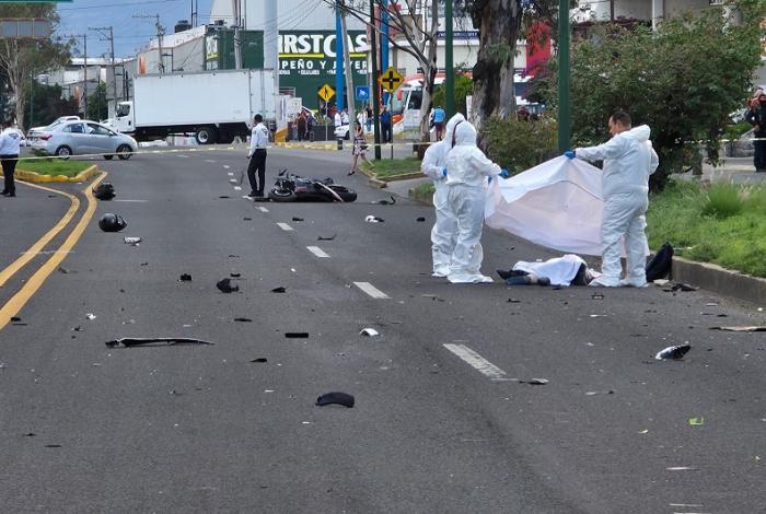 Morelia: Muere peatón atropellado por motociclista en la Irrigación