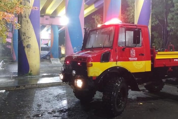 Morelia: PC Estatal informa que no hay afectación por fuertes lluvias