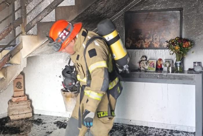 Morelia: Reportan incendio de una casa en Ejidal 3 Puentes