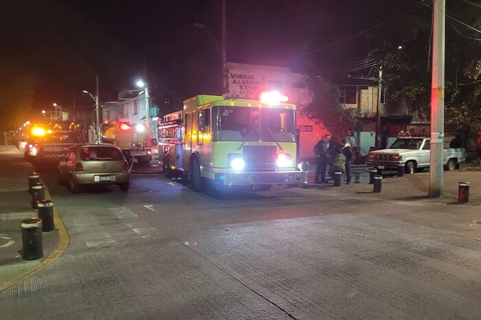 Morelia: Se incendia casa en Unión Popular Solidaria