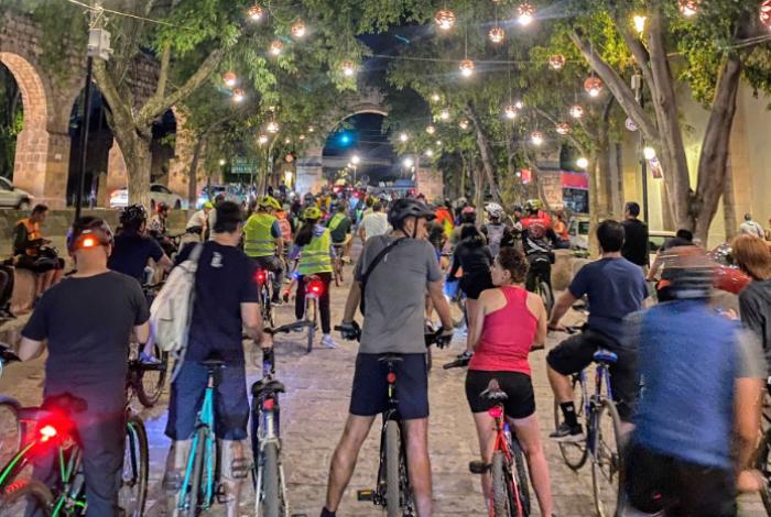 Morelia se prepara para la rodada ciclista nocturna ''Rodada de 4 puntos''