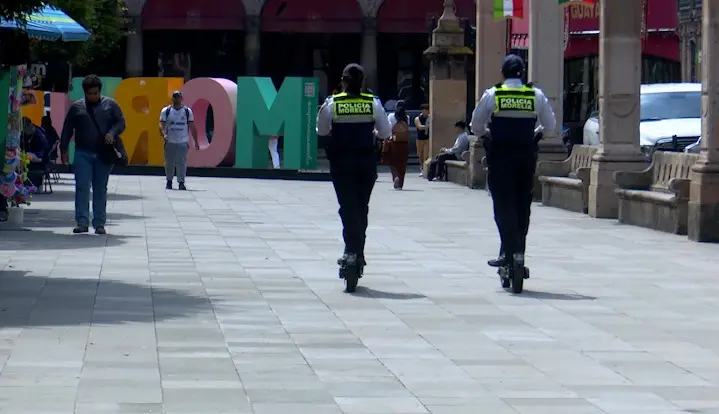 Morelia sumará más scooters a operativos de seguridad