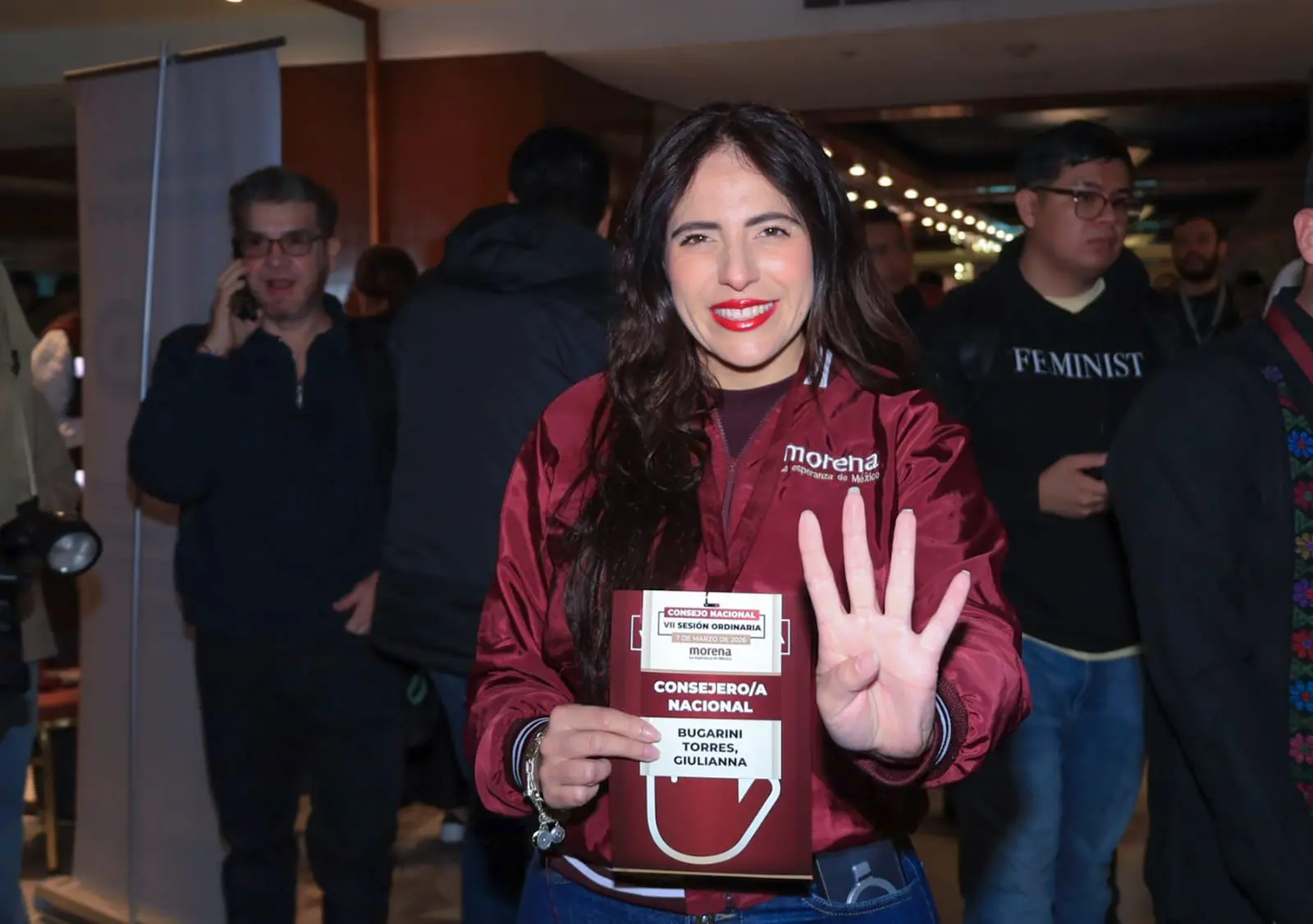 Morena Michoacán cierra filas para defensa de la 4T en el 2027: Giulianna Bugarini