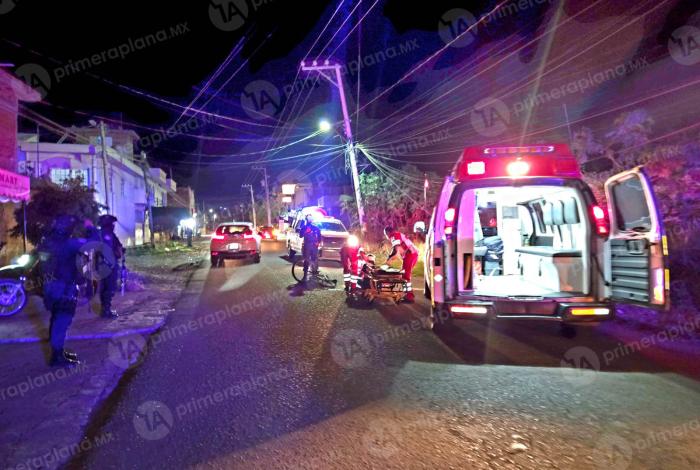 Moto atr0pella a ciclista en Zamora