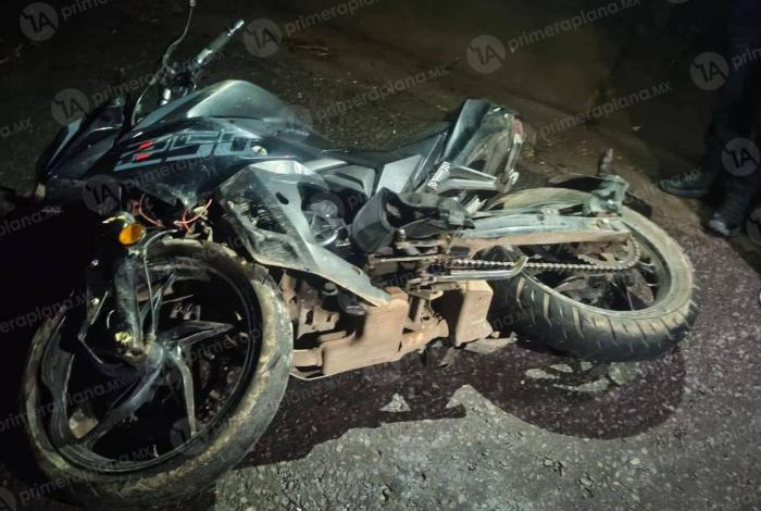 Motociclista derrapa y mu3re en Zirahuato, Zitácuaro