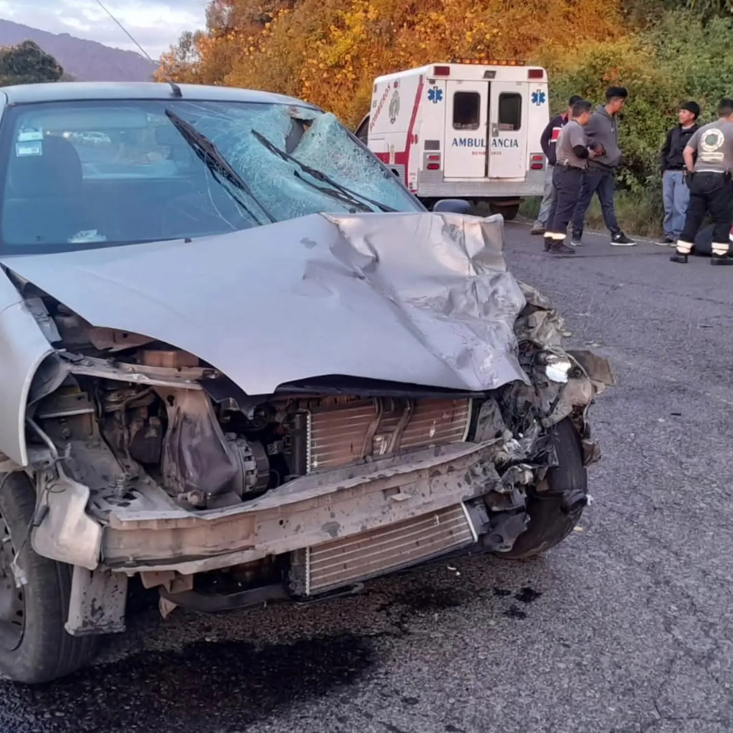 Motociclista fallece tras choque frontal contra un vehículo