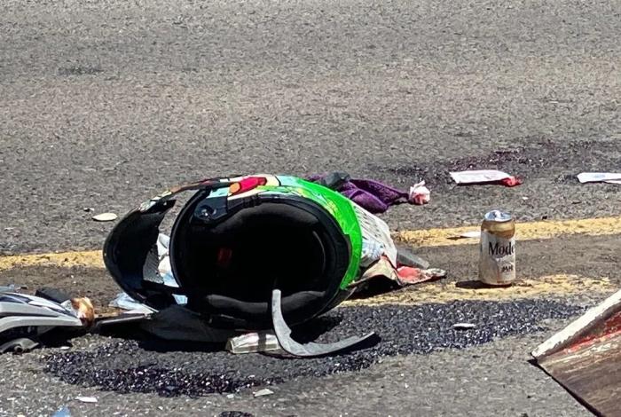 Motociclista resulta herido tras impactarse contra un autobús en la salida a Quiroga