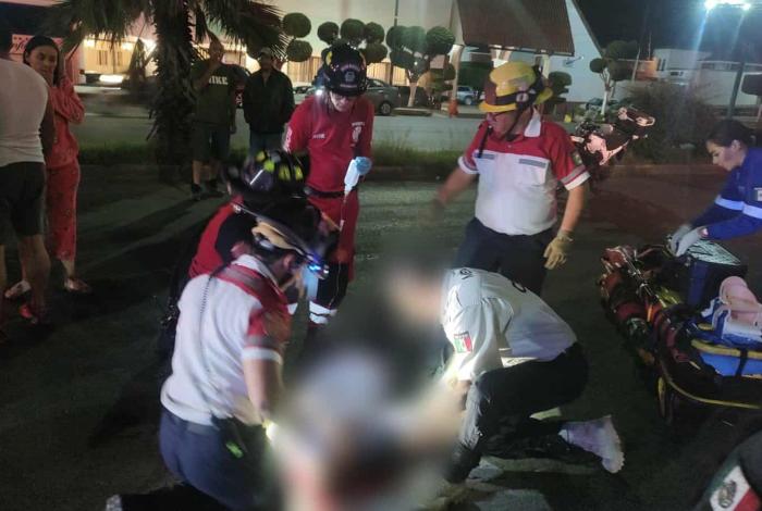 Motociclista resulta malherido tras ser chocado por vehículo al norte de Morelia