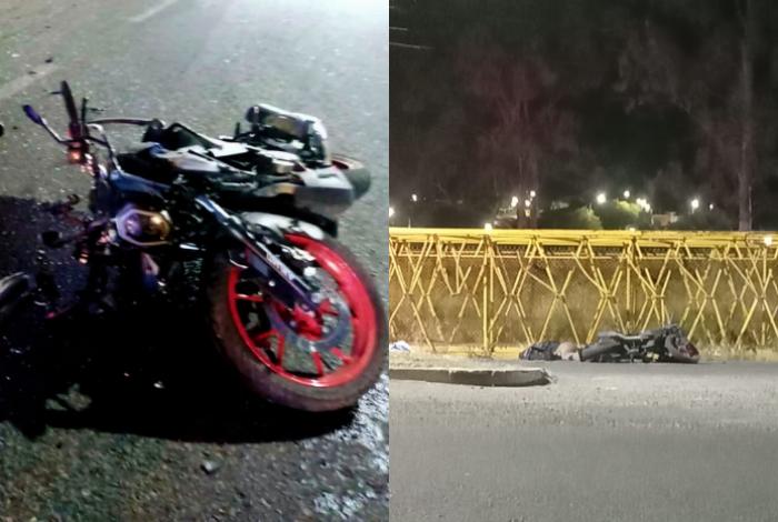 Motociclista sufre mortal accidente en la salida a Quiroga, al poniente de Morelia