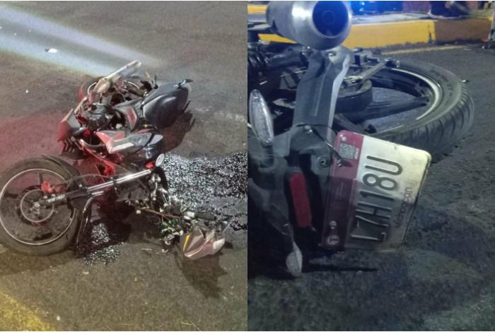 Motociclista sufre mortal accidente en la avenida Juan Pablo II, al sur de Morelia