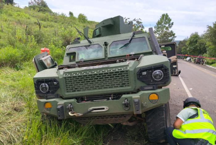 Muere Capitán del Ejército tras accidente de vehículo militar en Tocumbo