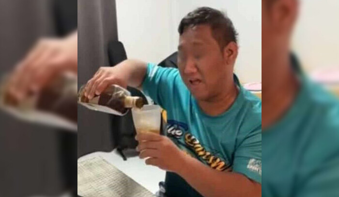 Muere influencer tras tomar botella de whisky durante reto viral