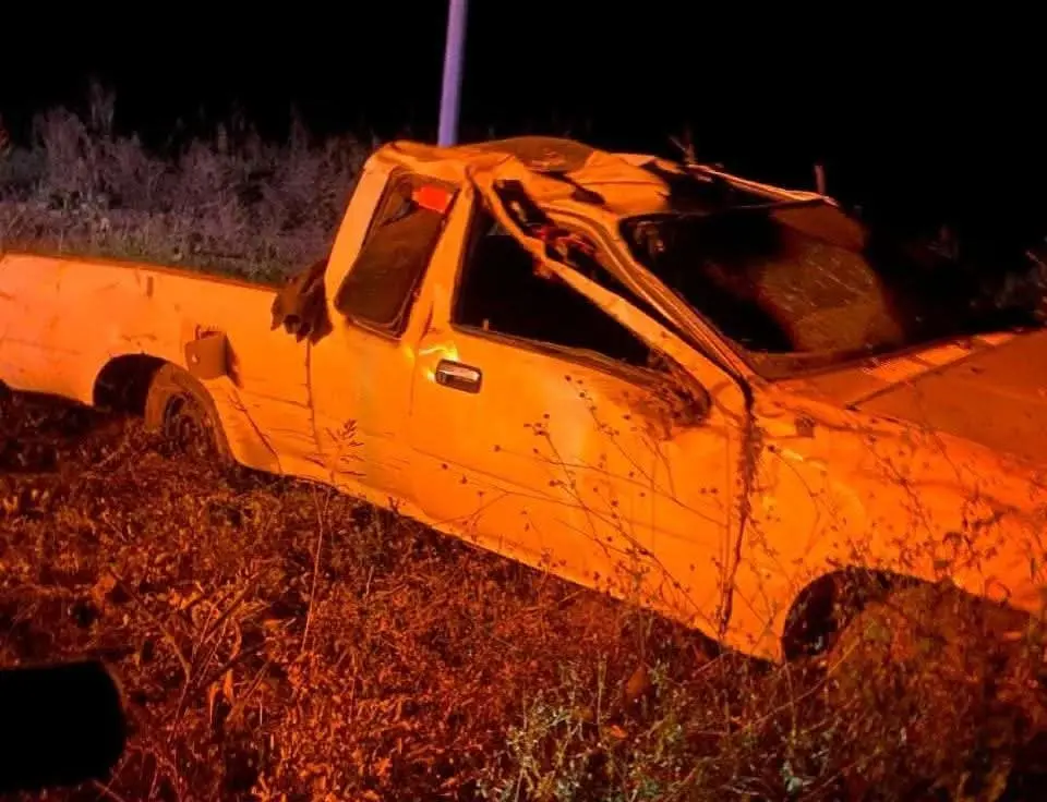 Muere joven tras volcadura en Buenavista