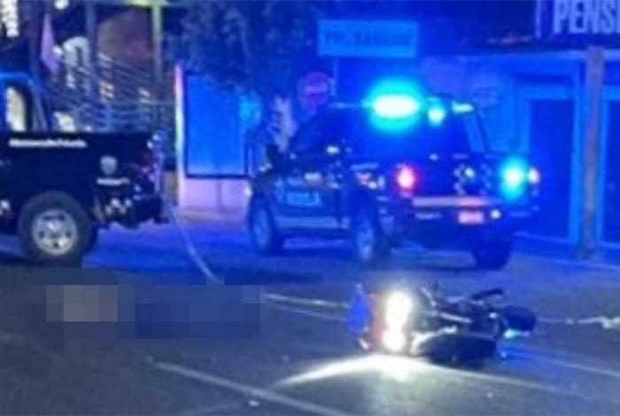 Muere motociclista en accidente sobre Calzada La Huerta, frente a la colonia moreliana Xangari
