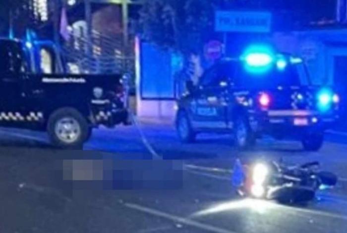 Muere motociclista en accidente sobre Calzada La Huerta, frente a la colonia moreliana Xangari
