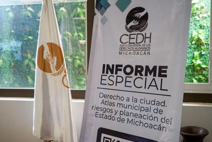 Municipios michoacanos, sin atlas de riesgos: CEDH