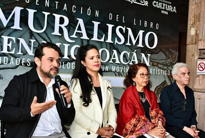 Muralismo michoacano, parte de nuestra historia educativa: Gabriela Molina