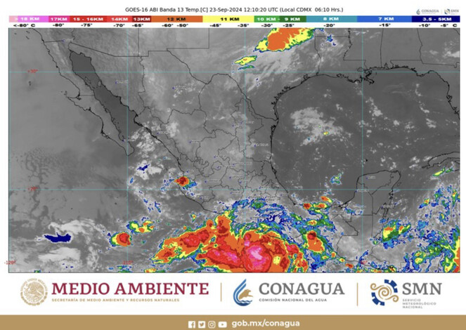 #Nacional | Tormenta tropical John se convierte en huracán y se dirige a Oaxaca