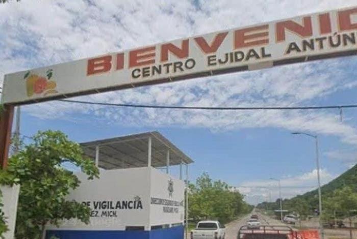 Narcodron arroja explosivo contra caseta policial en Parácuaro