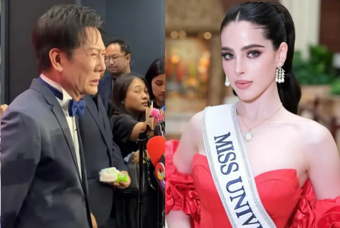 Nawat Itsaragrisil llora y pide perdón en Miss Universe 2025, tras controversia con Fátima Bosch