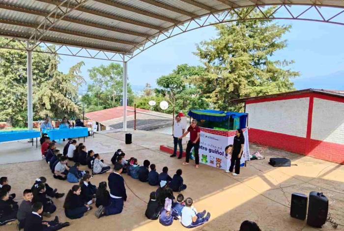 Niñez de Acuitzio aprende a cuidar el planeta con la Secretaría de Medio Ambiente