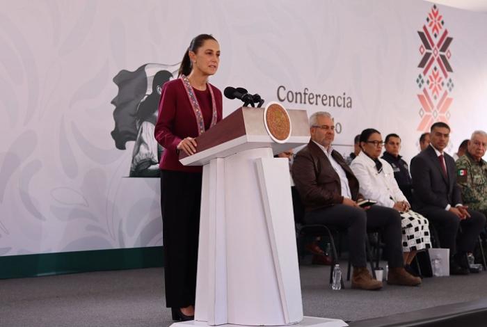 "No hay ningún temor": Sheinbaum responde por qué no ha visitado Tierra Caliente o Uruapan