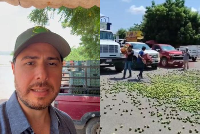 "No vale nada": Productores tiran cajas de limón al suelo en Apatzingán por caída de precio