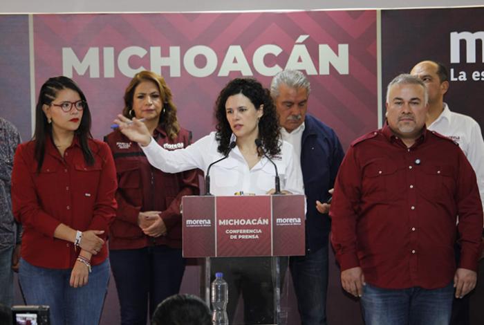 “No veo condiciones para una alianza con el PRD”, dice Luisa María Alcalde en Morelia